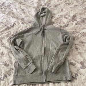 Zip up sweatshirt